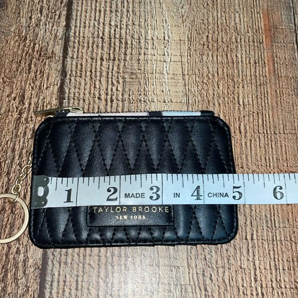 Taylor Brooke New York keychain card holder